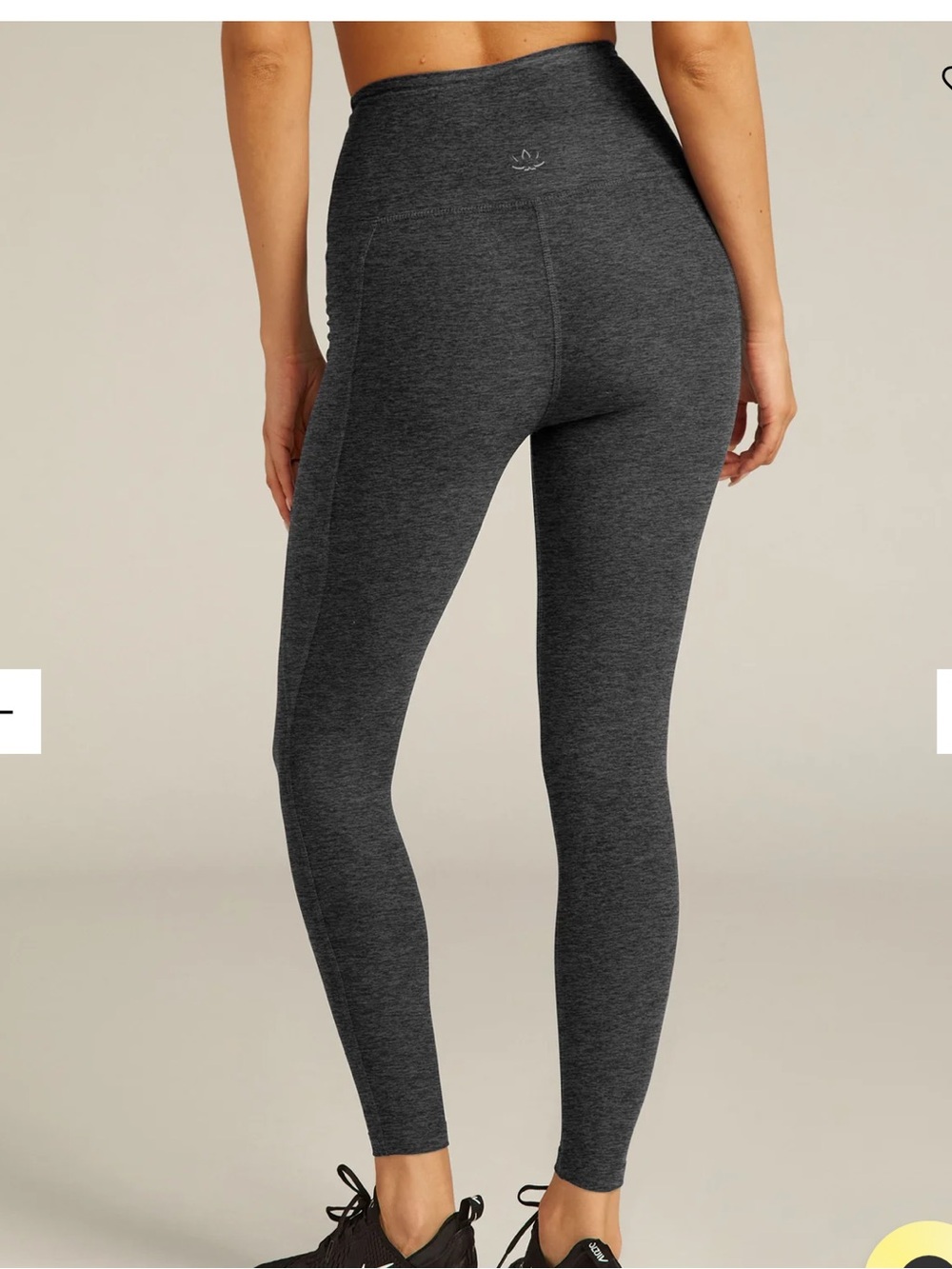 Spacedye™ Out Of Pocket High Waisted Midi Legging in Black-Charcoal - XL - Picture 2 of 8